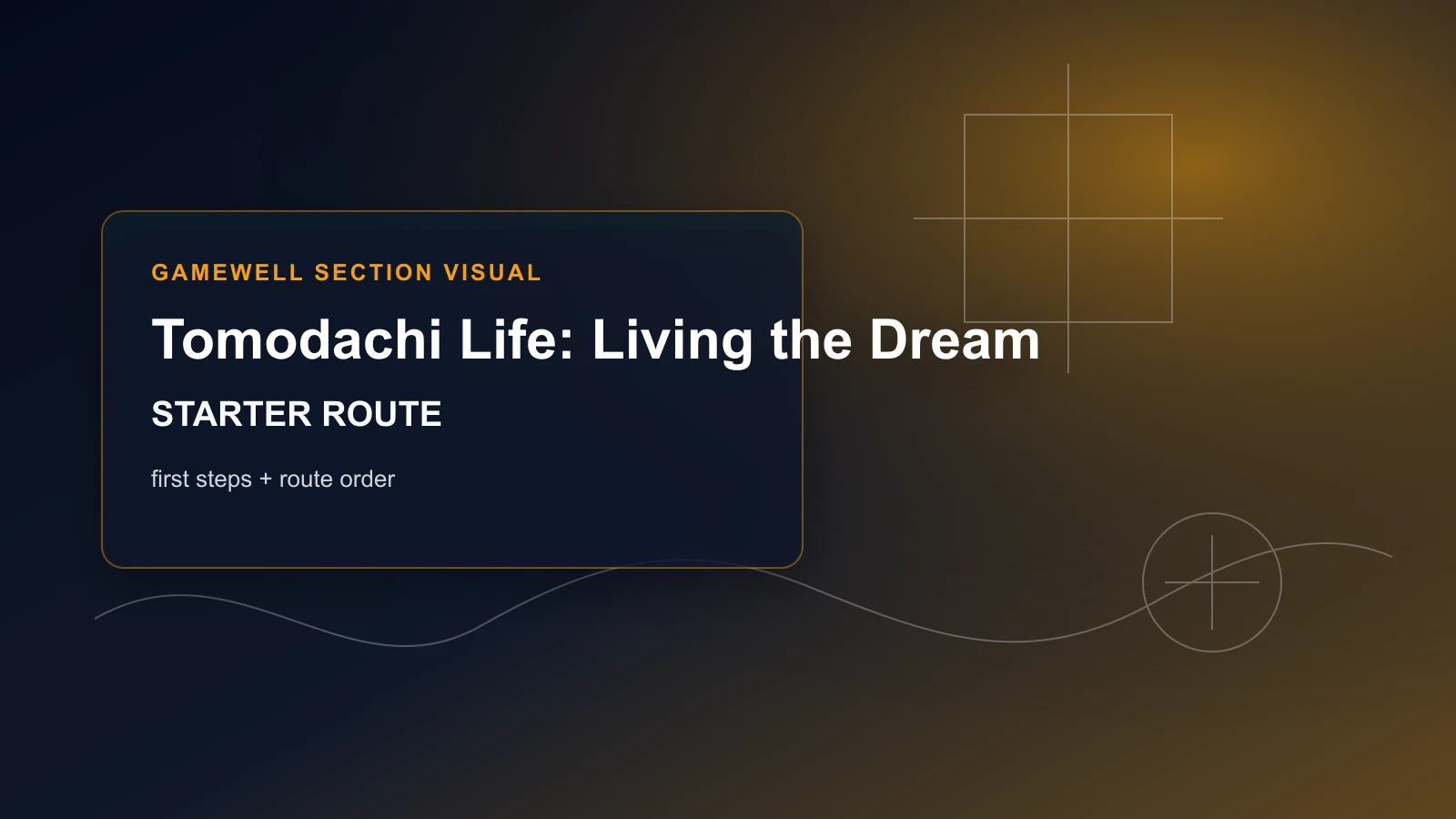 Tomodachi Life: Living the Dream Starter Route Hub